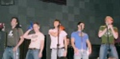 The boys of UPSTAGE
Michael Minarik, Patrick Garrigan, Wes Coulter, Mike Busillo, Mi Photo