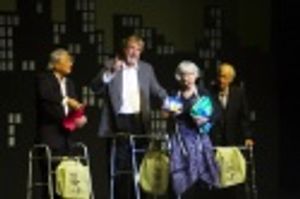 Alvin Ing, Paul Ainsley, Betty Garrett and Ian Abercrombie Photo