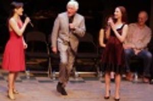 Ashley Brown, Dick Van Dyke and Sierra Boggess sing "Supercali..."
 Photo
