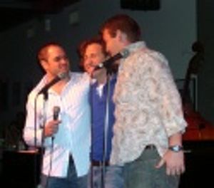 Full Monty Cast (Scott Windham, Mitchell Jarvis, Darron Cardosa) - photo by David Gol Photo