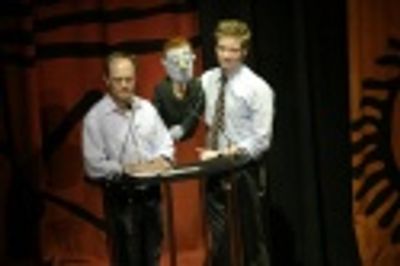 
David Hyde Pierce, "Rod" and Barrett Foa Photo