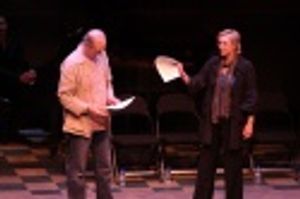 James Cromwell and Jane Lynch Photo