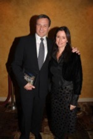 Robert Iger and Julie Taymor Photo