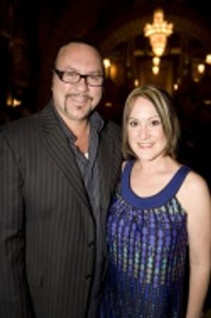 Songwriter Desmond Child & singer DeLyn
 Photo