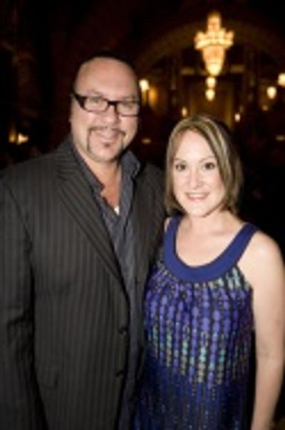 Songwriter Desmond Child & singer DeLyn
 Photo