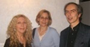 Musician Wendy Morgan of Evanston with Nancy and Jeff Smith of Evanston Photo