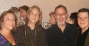 Glenview resident Rhonda Penzell, Evanston residents Marsha Kazurinsky and Tim Kazuri Photo