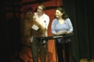 Trekkie Monster, Rick Lyon and Delta Burke  Photo