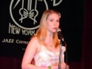 
The uber-talented Emma Williams who flew in from England to sing
at Larry's concer Photo