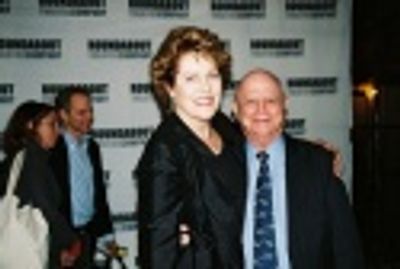 Lynn Redgrave and Gerald Schoenfeld Photo