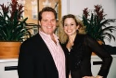John Treacy Egan (The Producers) and Cady Huffman Photo