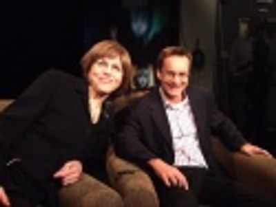 Ever wonder what the view is when youâ€™re a guest on THEATER TALK? Well, kids,  Photo