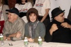 John Lithgow, Joanna Gleason, and David Yazbek Photo