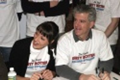 Sarah Gettelfinger and Gregory Jbara Photo