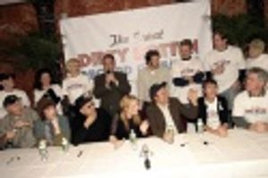 Marty Bell with the cast Photo