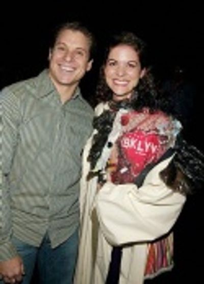 Laura Griffith (Gypsy winner for THE LIGHT IN THE PIAZZA) and Alex Sanchez (Gypsy win Photo
