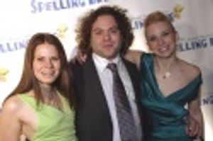 Celia Keenan-Bolger ("Olive Ostrovsky"), Dan Folger and Sarah Saltzberg ("Logainne Sc Photo