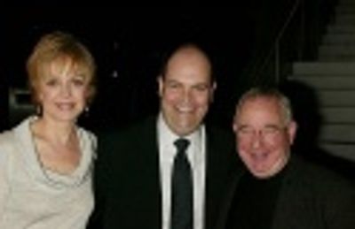 Jill Eikenberry, and her husband Michael Tucker with Brad Oscar Photo