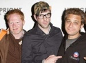 Jesse Tyler Ferguson, Zachary Quinto and Jeff Marx Photo