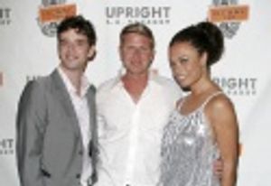 Michael Urie, Trevor Project's Charles Robbins and Valarie Pettiford Photo