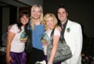 Shoshana Bean, "Reba's" Melissa Peterman, Megan Hilty and Bryan Perry
 Photo