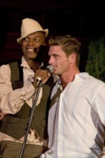 Leslie Odom Jr. and Reichen Lehmkuhl Photo
