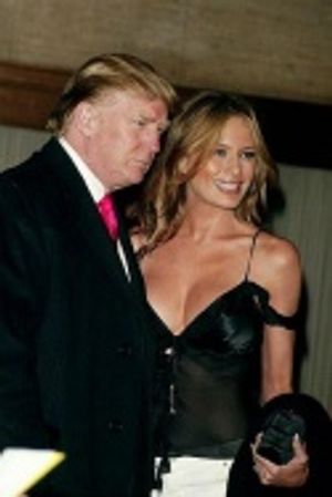 Donald Trump with his wife Melania Knauss Trump Photo