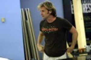 Malcolm Gets in rehearsals for the Encores! production of The Apple Tree. Photo