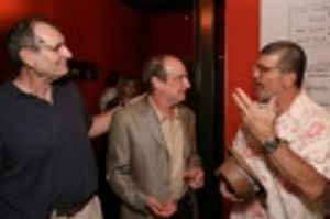 Ed O'Neill, David Paymer and David Mamet Photo