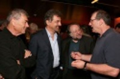 Robert Forster, Joe Mantegna, Ricky Jay and Ed O'Neill Photo