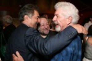 Joe Mantegna, Ricky Jay and J.J. Johnston Photo