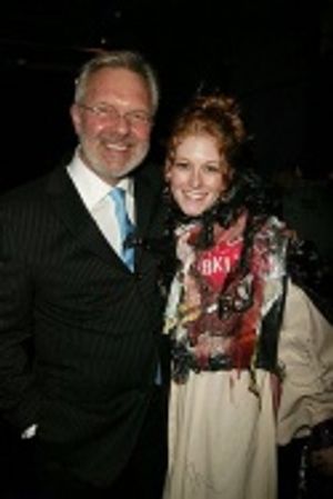 Dylis Croman and Director Walter Bobbie Photo