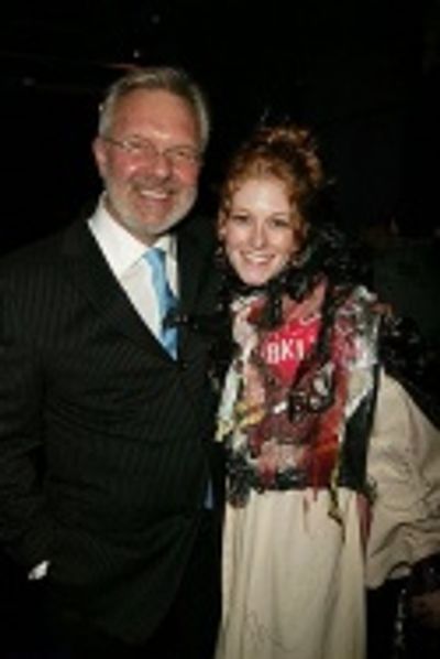 Dylis Croman and Director Walter Bobbie Photo