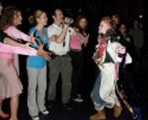 Dylis making the loop Photo