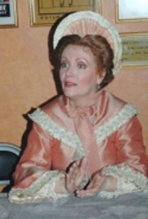 Maureen McGovern, still in costume Photo