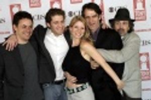 The Light in the Piazza: Adam Guettel (Composer), Matthew Morrison, Kelli O'Hara, Bar Photo