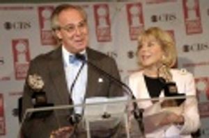 Doug Leeds (President, The American Theatre Wing) and Sondra Gilman (Chairman, The Am Photo