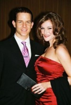 Christian Hoff (Tommy DeVito) with wife Melissa  Photo