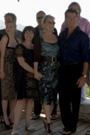 Colin Firth,Amanda Seyfried, Stellan Skarsgard, Meryl Streep,Benny Andersson and Photo