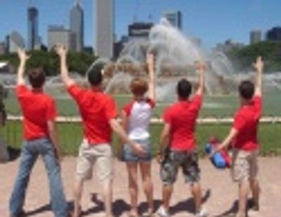 John Hickman, Jake Speck, Tonya Wathen, John Michael Dias and John Michael Coppola in Photo