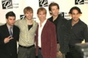 Altar Boyz: David Josefsberg, Scott Porter, Tyler Maynard, Andy Karl, and Ryan Duncan Photo