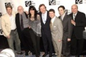 Spamalot: Christopher Sieber, John Du Prez, Sara Ramirez, Eric Idle, Michael McGrath, Photo