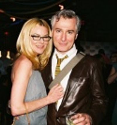 Paula Devicq and Jonathan Patrick Shanley (Pulitzer Prize Winner and 2005 Village Voi Photo