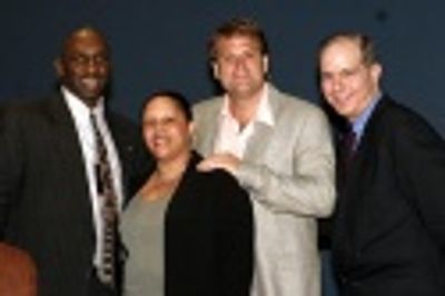 
Ron Carlos, Heather Shaw, Jeff Calhoun, and Jed Bernstein  Photo