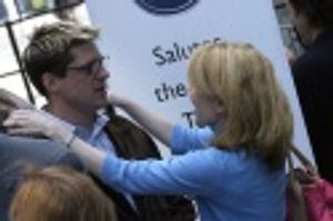 Christopher Sieber and Erin Dilly Photo