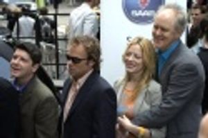 Michael McGrath, Norbert Leo Butz, Sherie Rene Scott, and John Lithgow Photo