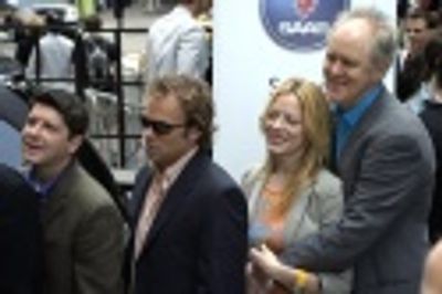 Michael McGrath, Norbert Leo Butz, Sherie Rene Scott, and John Lithgow Photo