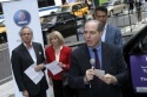 Doug Leeds, Sondra Gilman, Jed Bernstein, and Brian Stokes Mitchell Photo