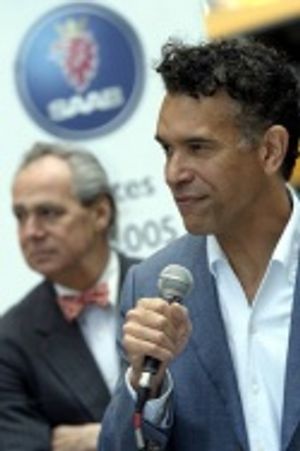 Doug Leeds and Brian Stokes Mitchell Photo