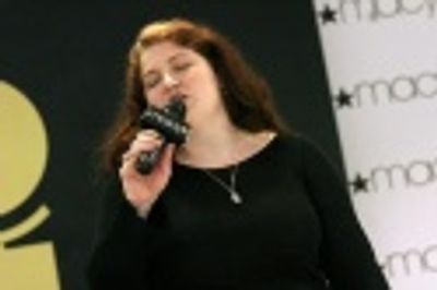 Winner, Amy K. Browne (of course, not the winner at the time this photo was taken)  Photo
